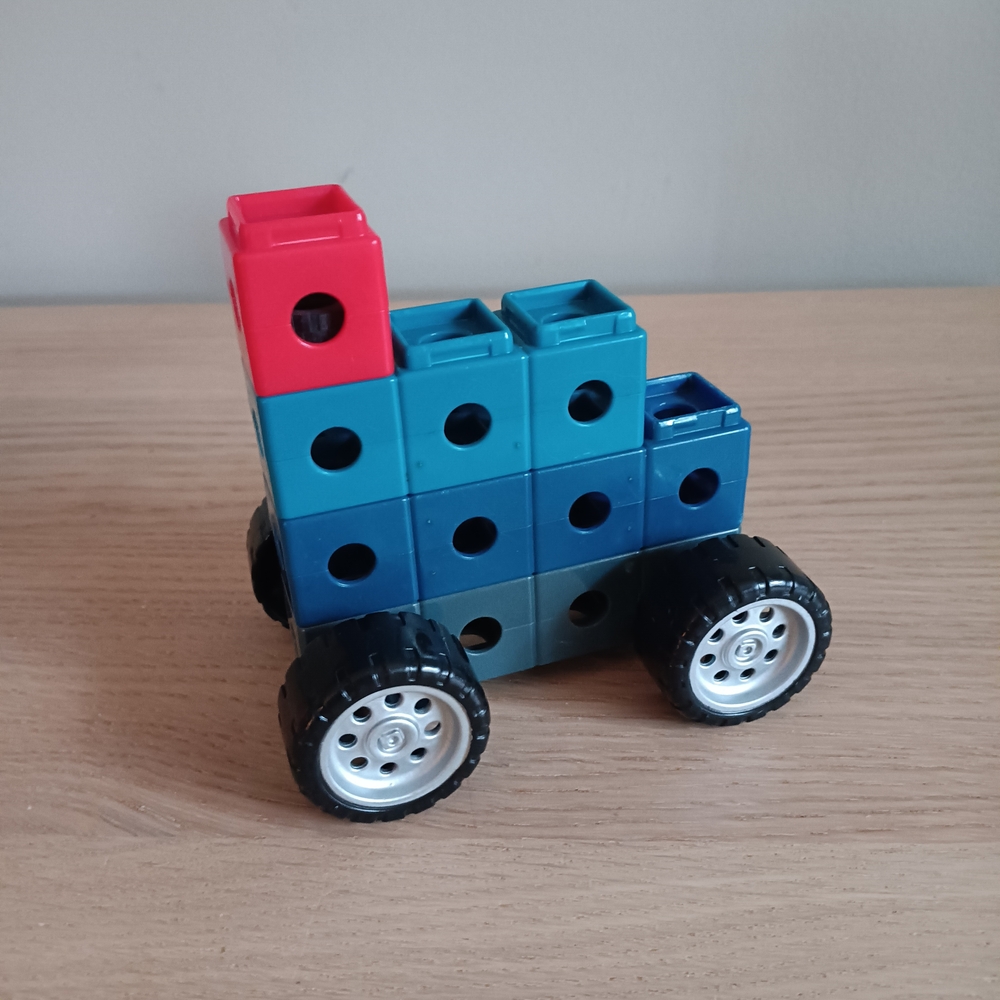 Fisher-Price Trio Building Blocks Toy Car